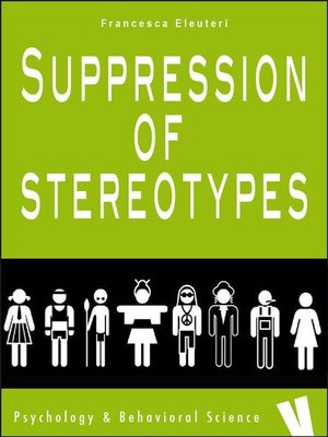 cover image of Suppression of stereotypes